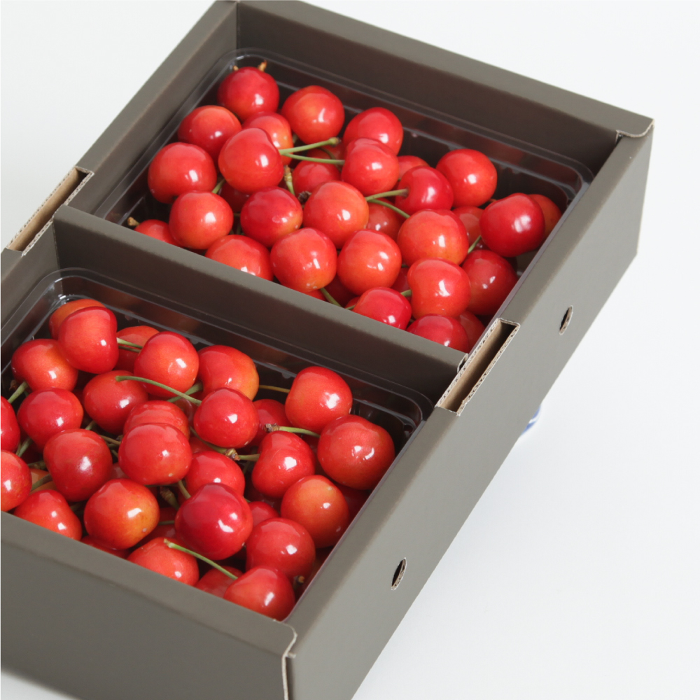 出荷：6月下旬頃〜】さくらんぼ ナポレオン 特・秀選品混合 M 300g×2P