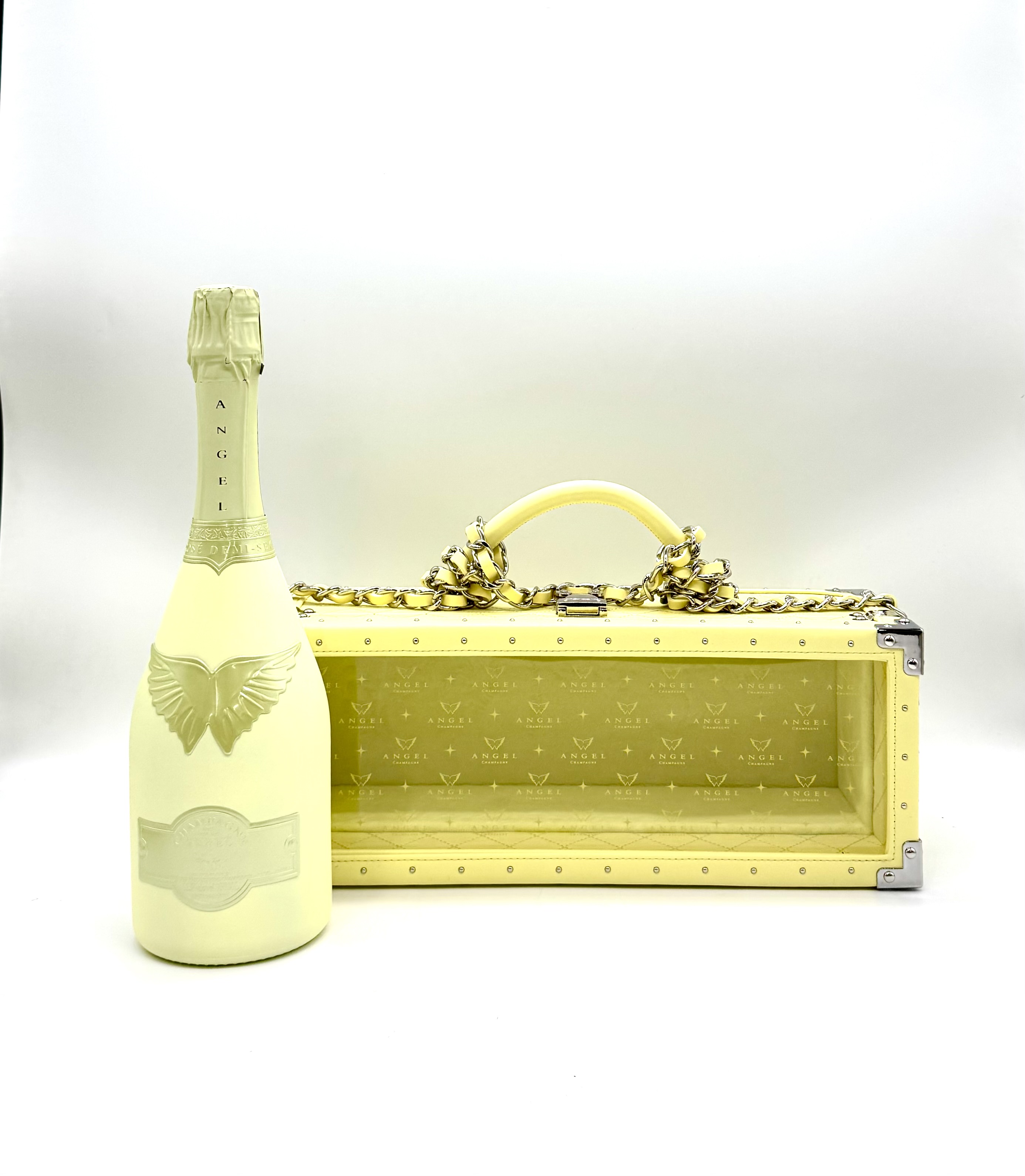 エンジェル シャンパン ドゥミセックロゼ リミテッドサマー レザー