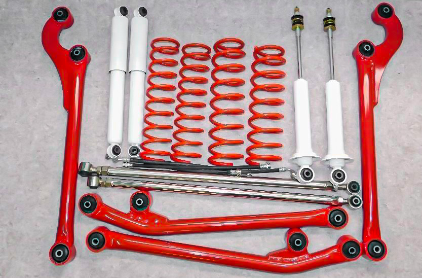 ジムニー(JA22)アルマージ4インチリフトアップキットを取り付けたので