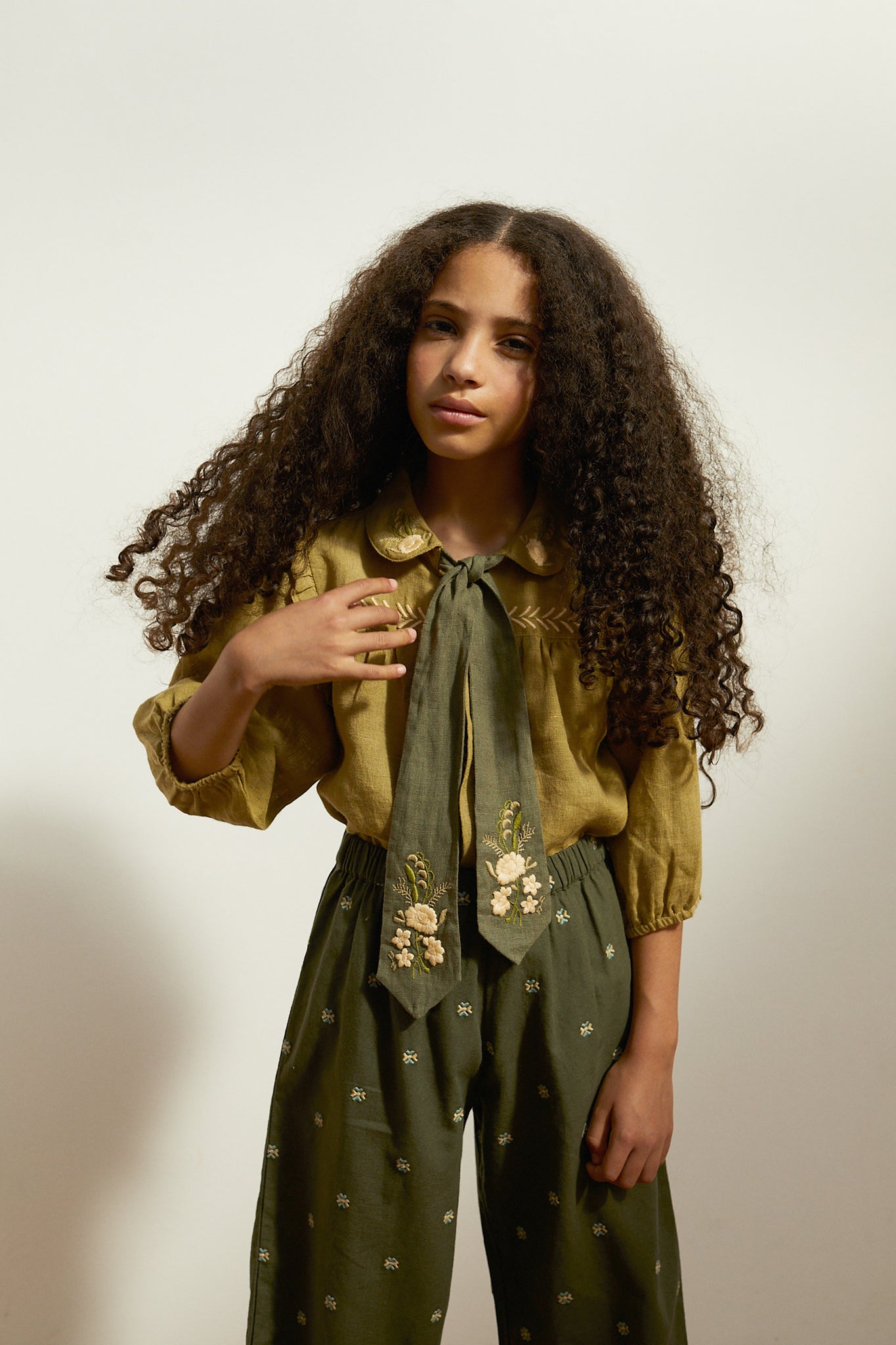 Molly' Pants - Forest – Sage Kids