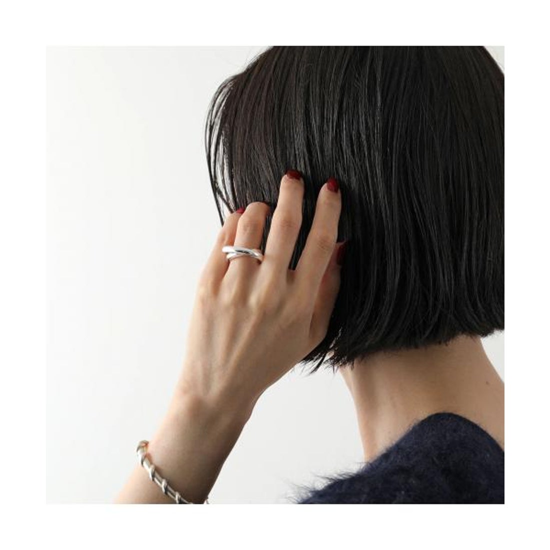 エルメス Hermes HERMES リング ヴェルティージュ Vertige Ring