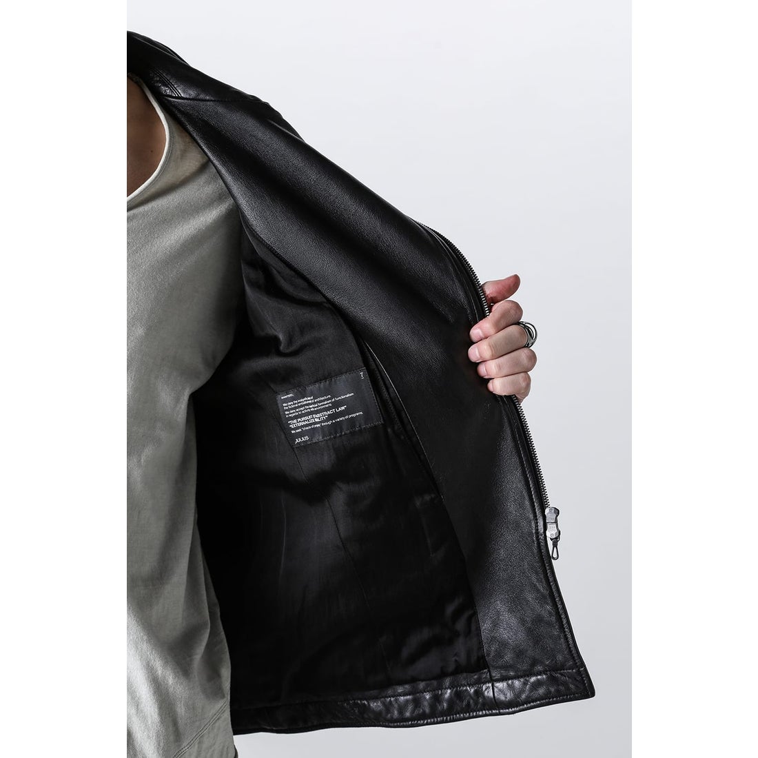 JULIUS Leather Jacket （Black） - Osaka / Kyoto Stores, Ship