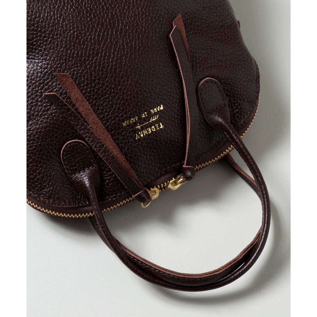 タイドウェイ TIDEWAY LIGHT LEATHER BOSTON/S / ミニ ボストンバッグ