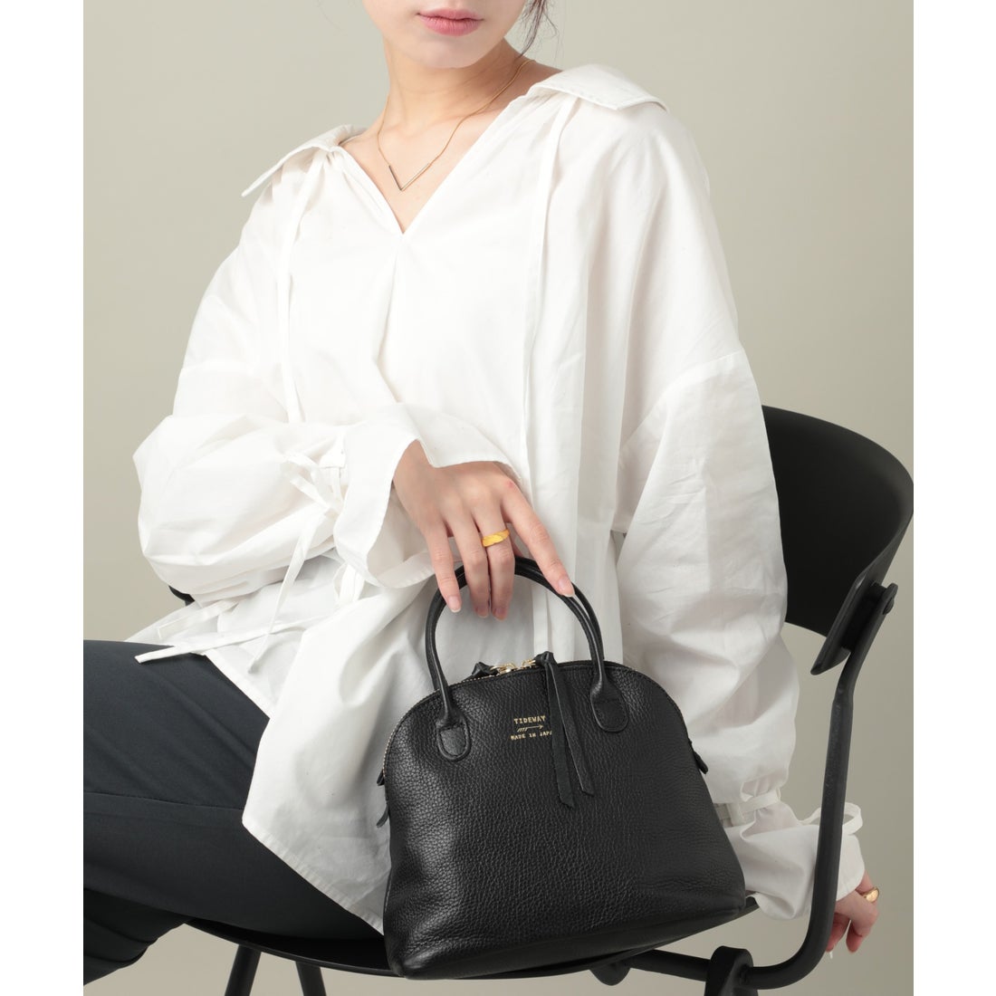 タイドウェイ TIDEWAY LIGHT LEATHER BOSTON/S / ミニ ボストンバッグ