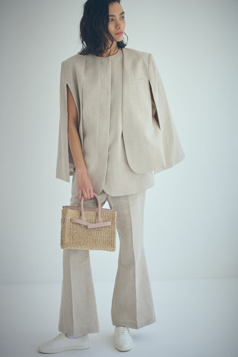 SEA BASKET BAG S（CLAY）