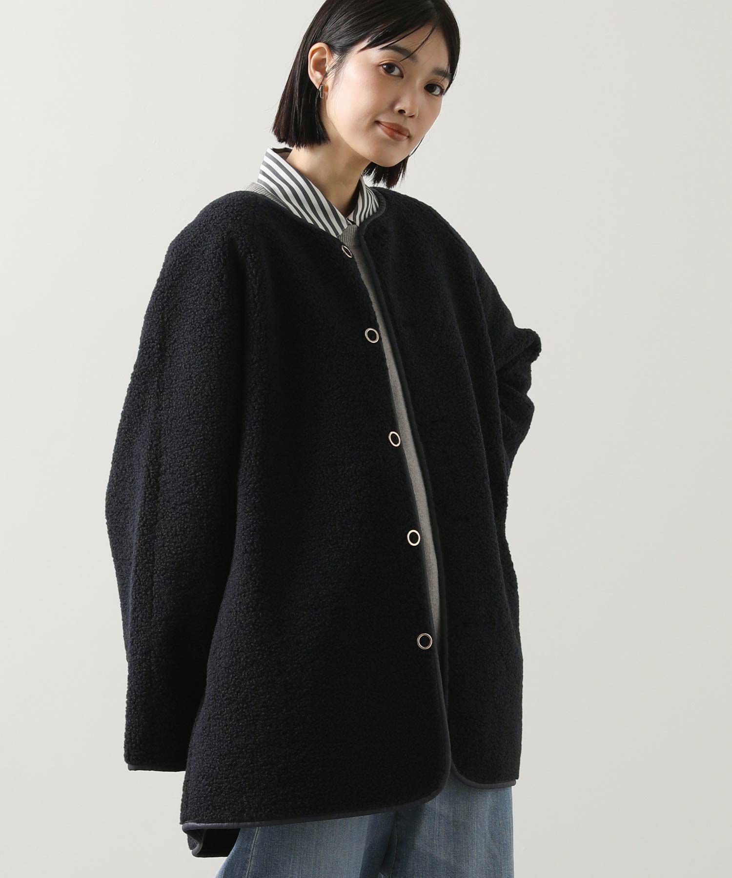 Gready Brilliantリバーシブルボアクルージャケット | SEKIMIKI Online