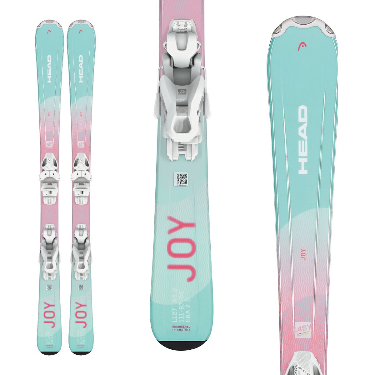 HEAD ヘッド スキー板 キッズ ジュニア＜2024＞ JOY EASY JRS + JRS