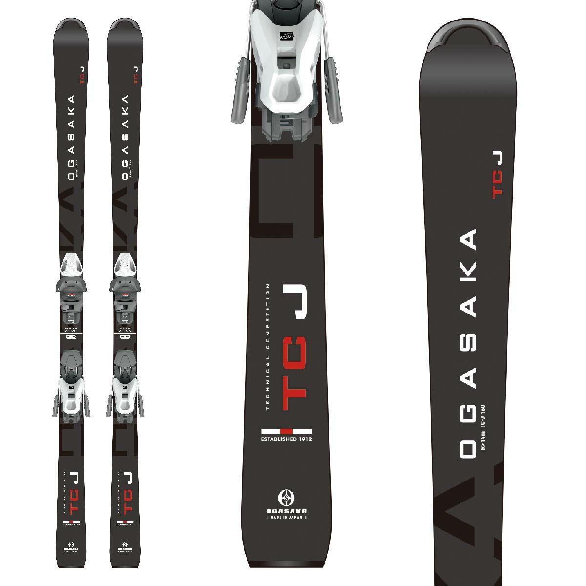 OGASAKA オガサカ スキー板 キッズ ジュニア ＜2024＞ TC-JUNIOR