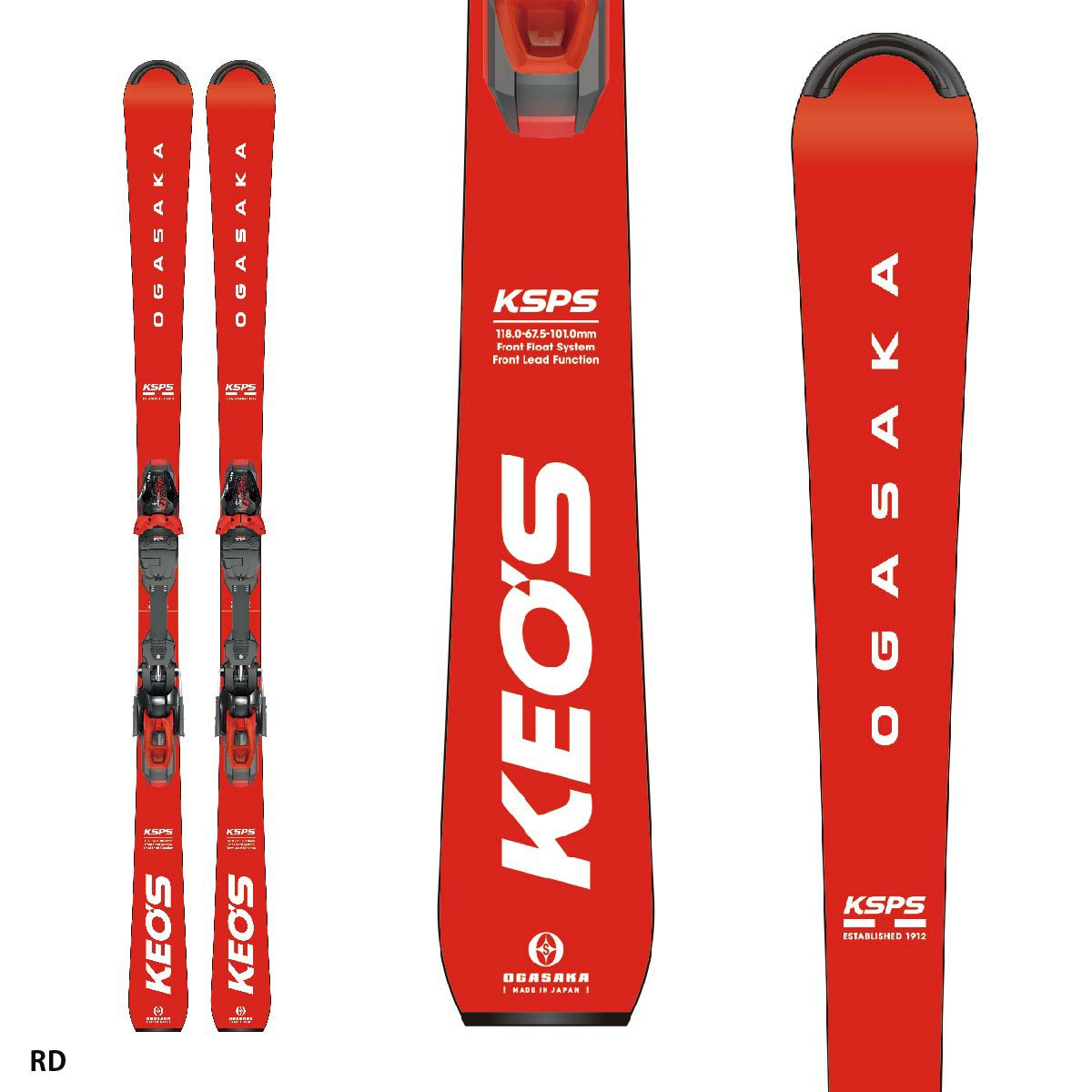 OGASAKA オガサカ スキー板 ＜2025＞ KEO'S 〔ケオッズ〕KS-PS + PRD