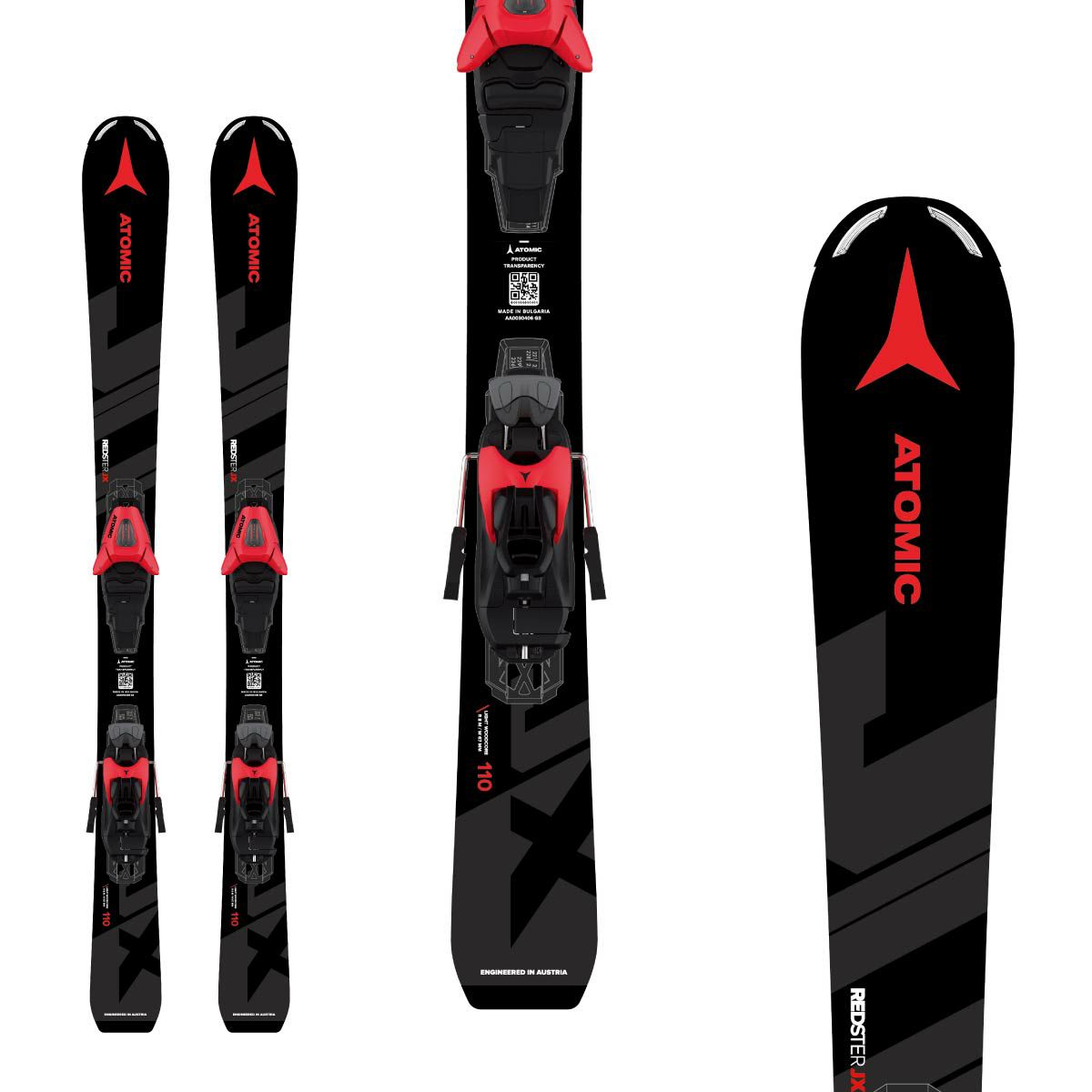 ATOMIC アトミック スキー板 キッズ ジュニア 2026 REDSTER JX + C 5