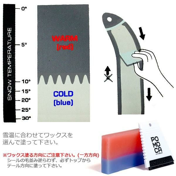 使用2回 POMOCA スキー用シール イエロー バックカントリー 使用2回