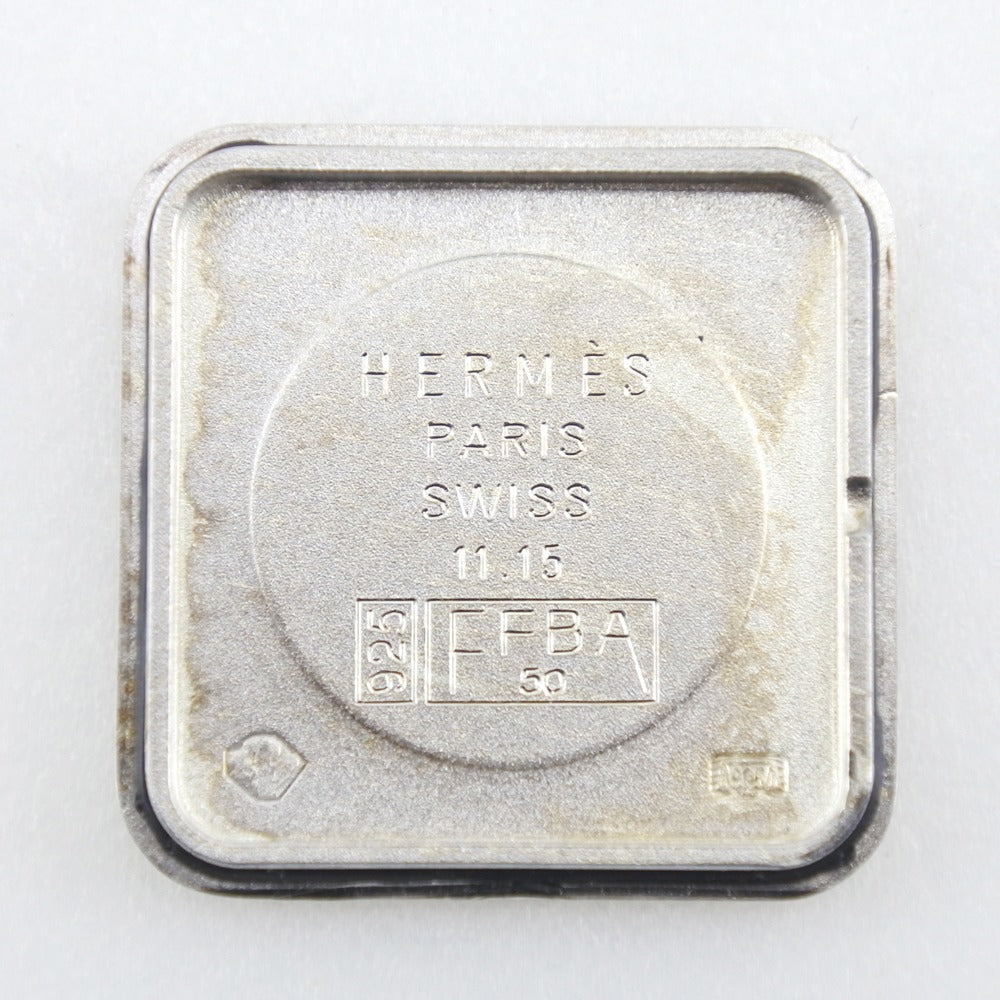 HERMES】エルメス メドール 腕時計 ME1.250 シルバー925×レザー