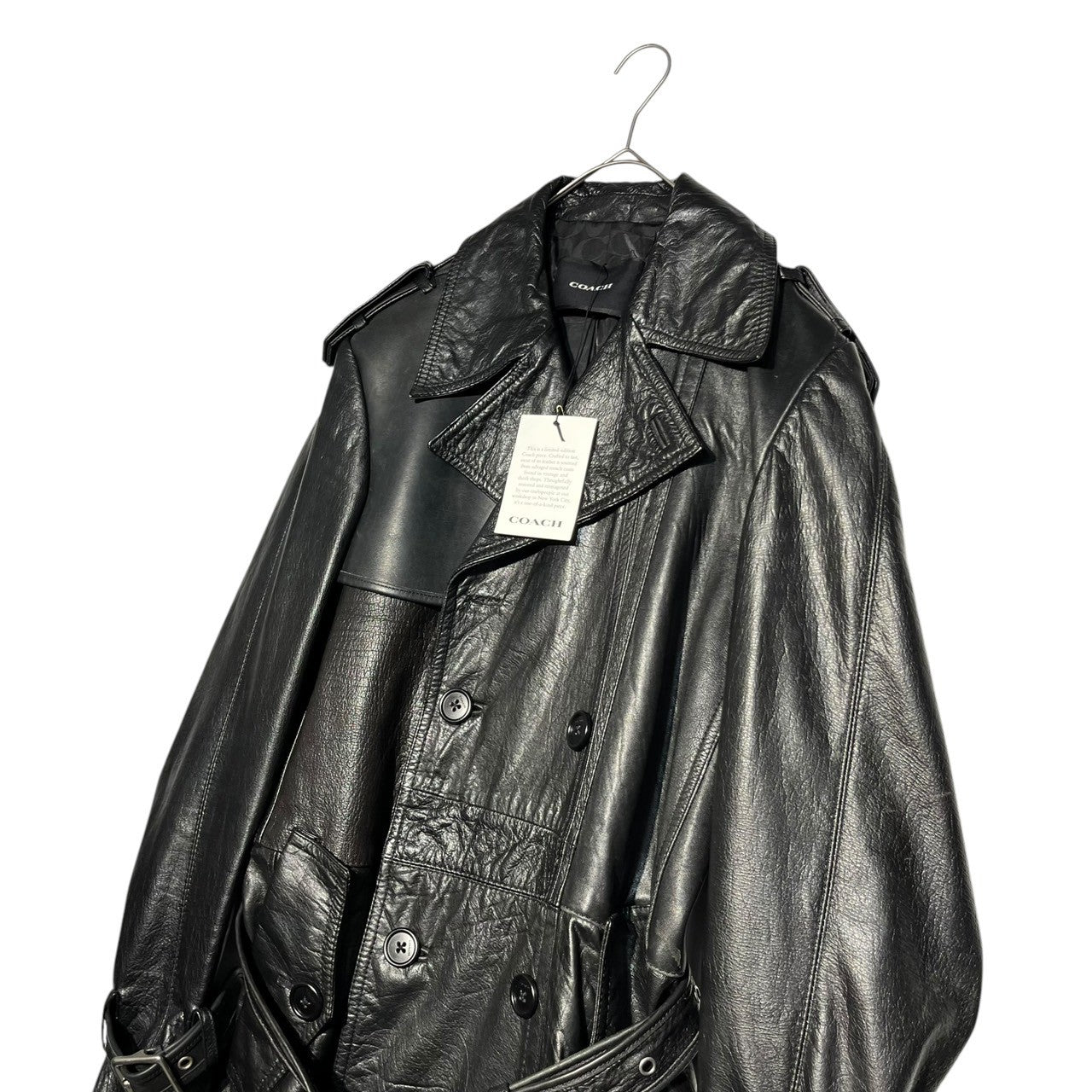 COACH(コーチ) 22AW OLD COACH BAG Reconstructed Leather Trench Coat