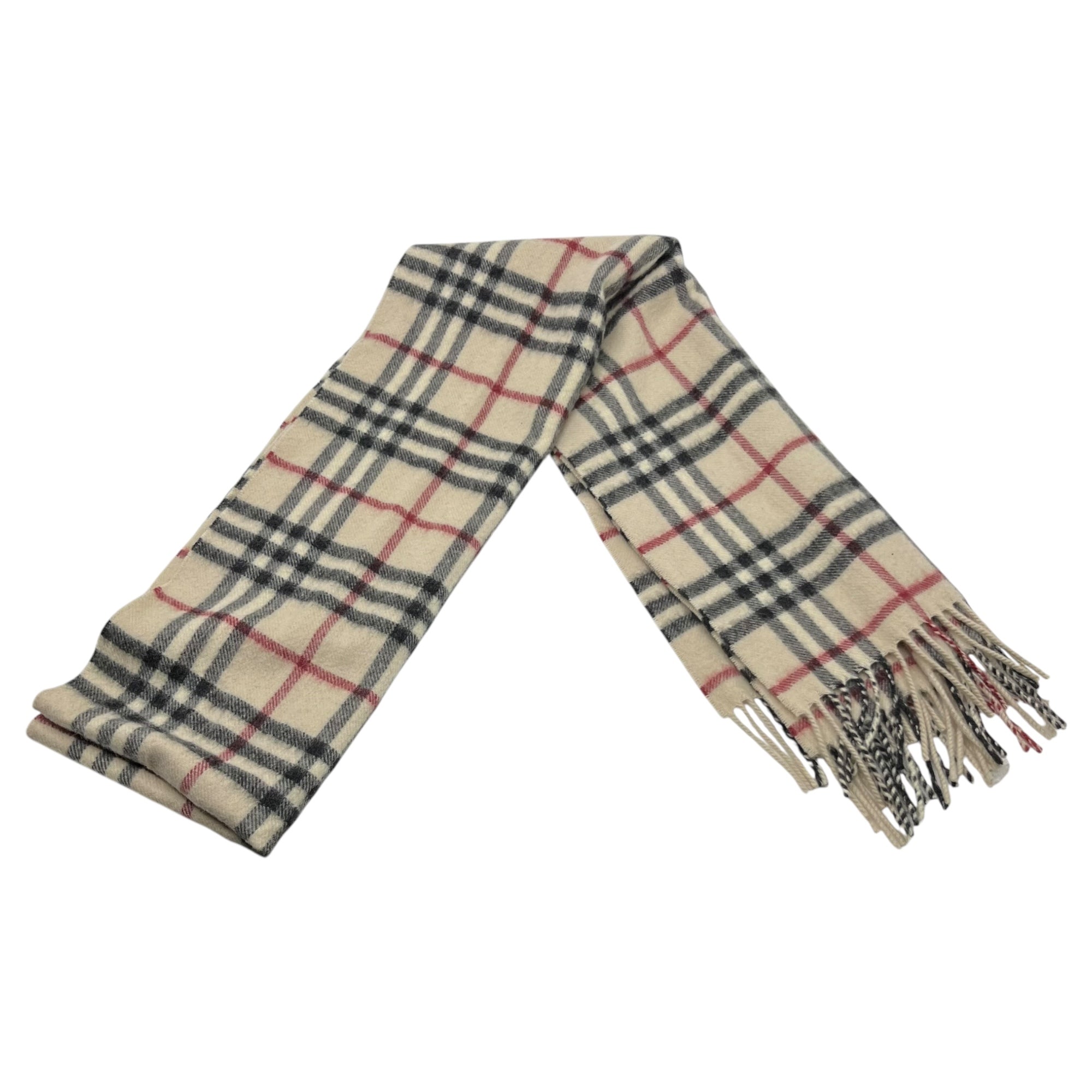 BURBERRY(バーバリー) Nova check cashmere muffler ノヴァ チェック