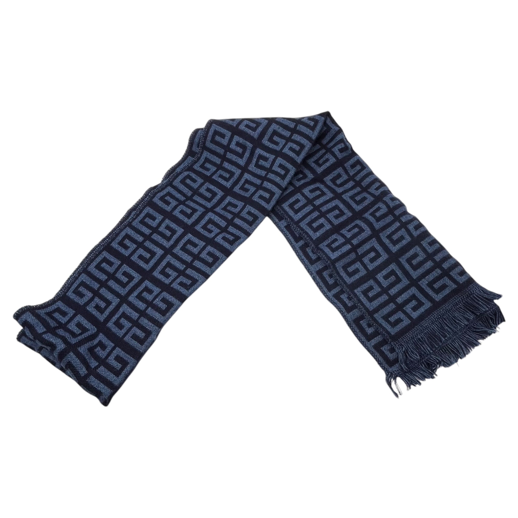 GIVENCHY(ジバンシィ) Monogram logo wool scarf モノグラム ロゴ