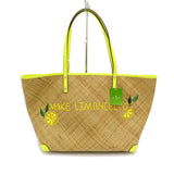 Kate Spade/ケイトスペード】 PXRU4741 カゴバッグ レモン柄刺繍