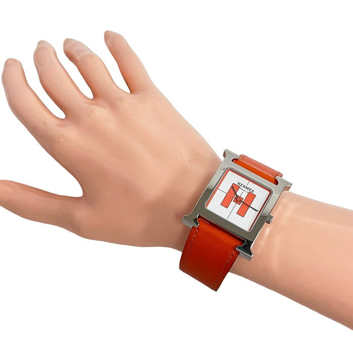 HERMES/エルメス】 Hウォッチ HH1.510 腕時計 ステンレススチール
