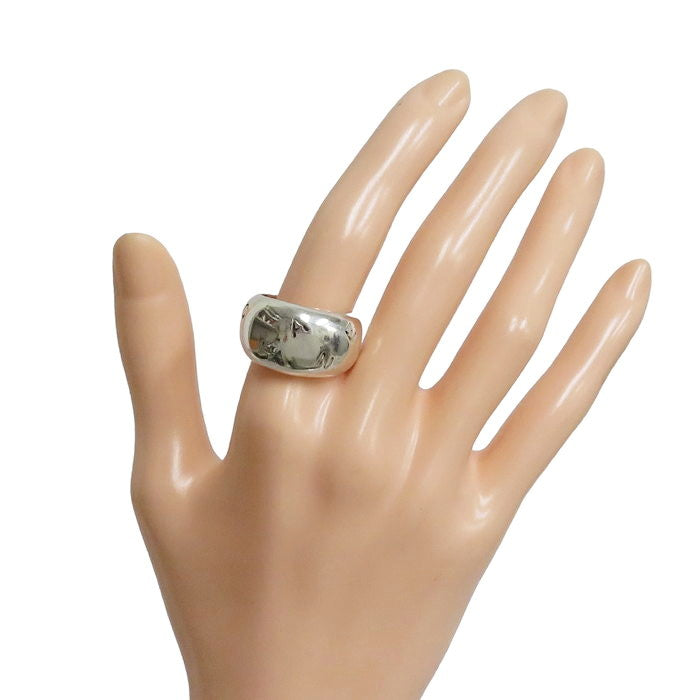 14号【CHANEL/シャネル】 ロゴ入り リング・指輪 シルバー925 17.0g