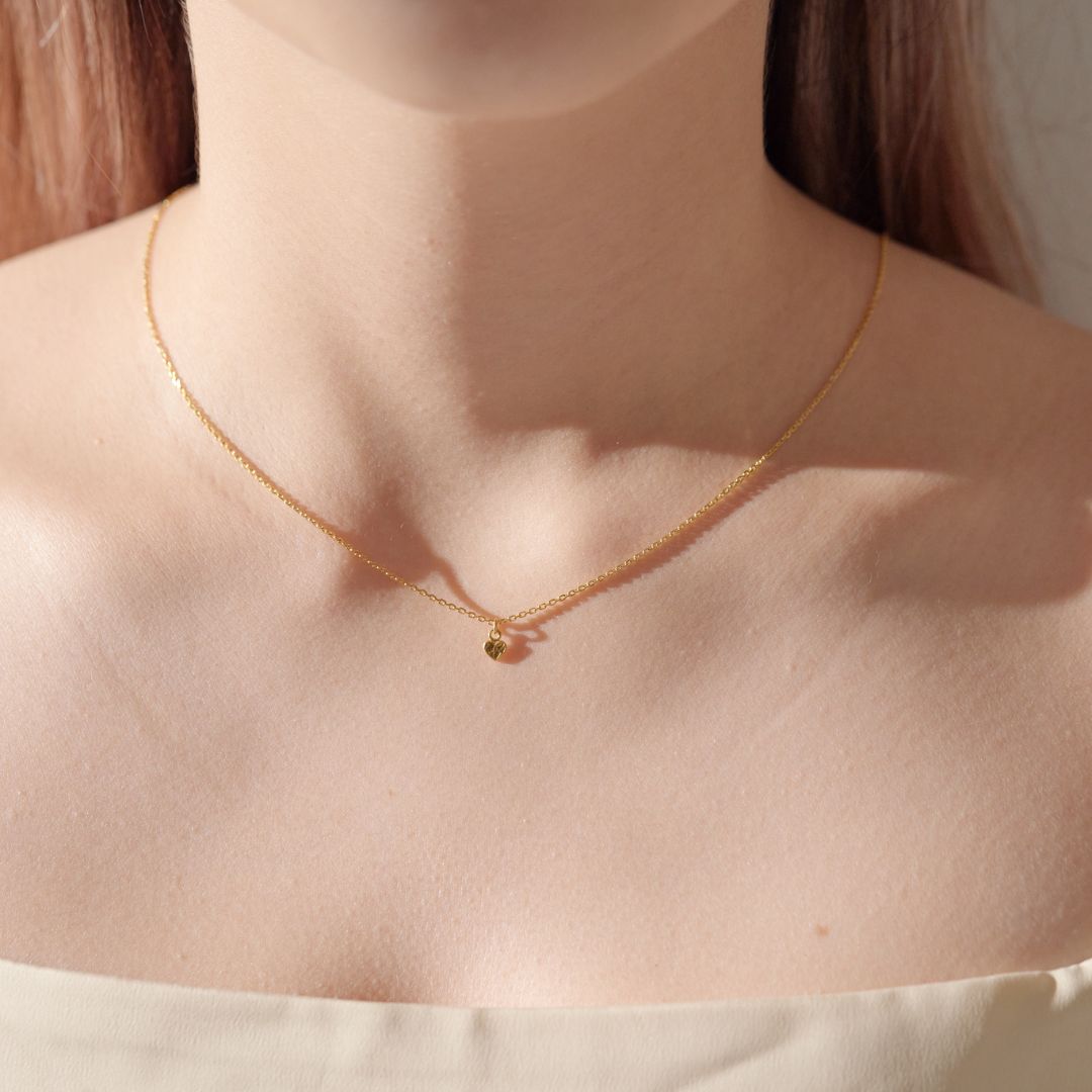 ハワイアンジュエリー/K10YG/プティット スウィートハート ネックレス