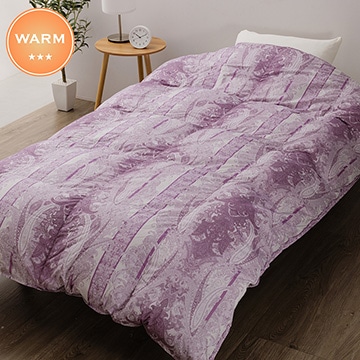 羽毛掛けふとん［ダック］(（シングルロング）150×210cm ピンク