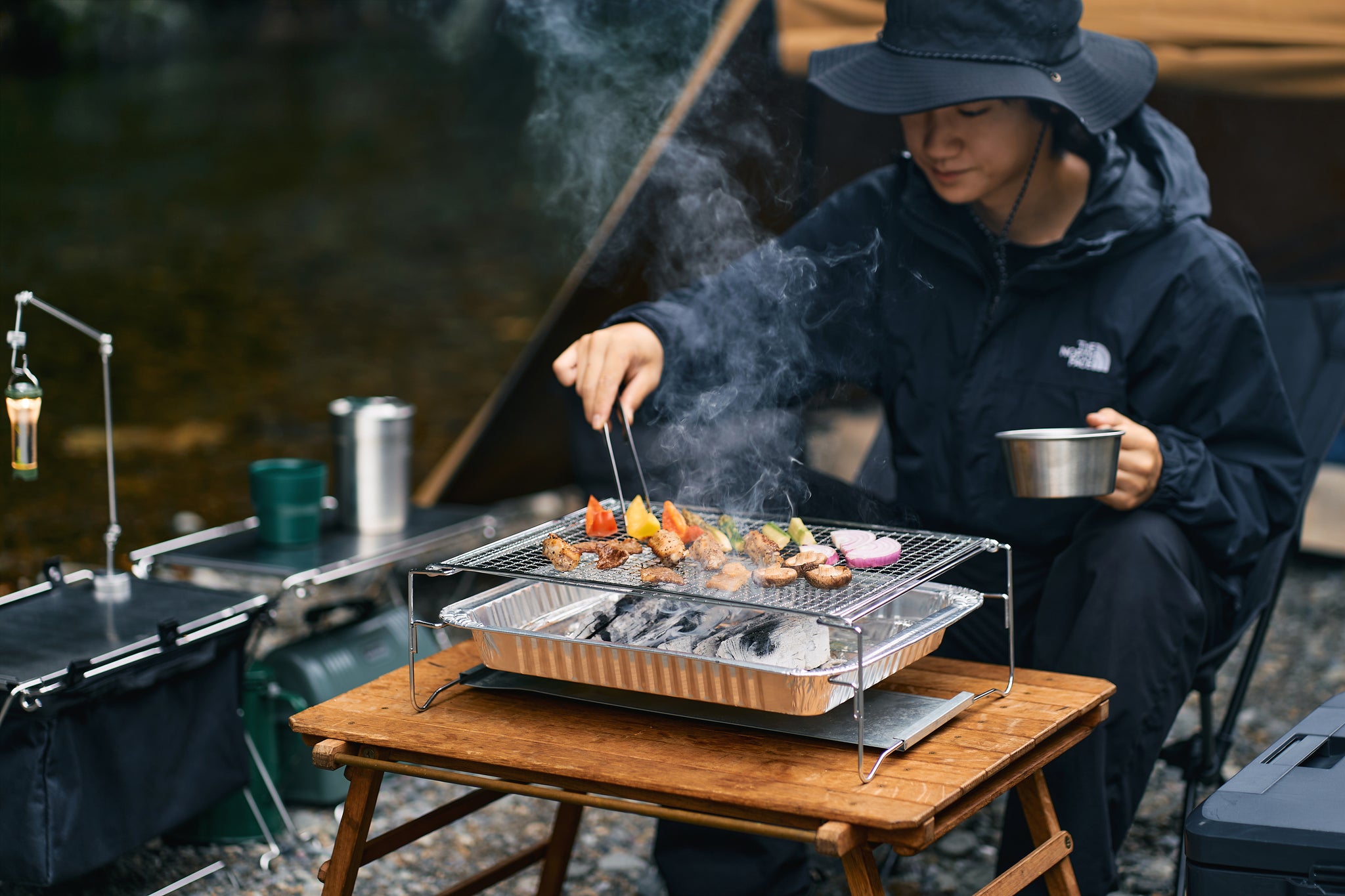 かたづけ簡単卓上BBQコンロ – 株式会社尾上製作所