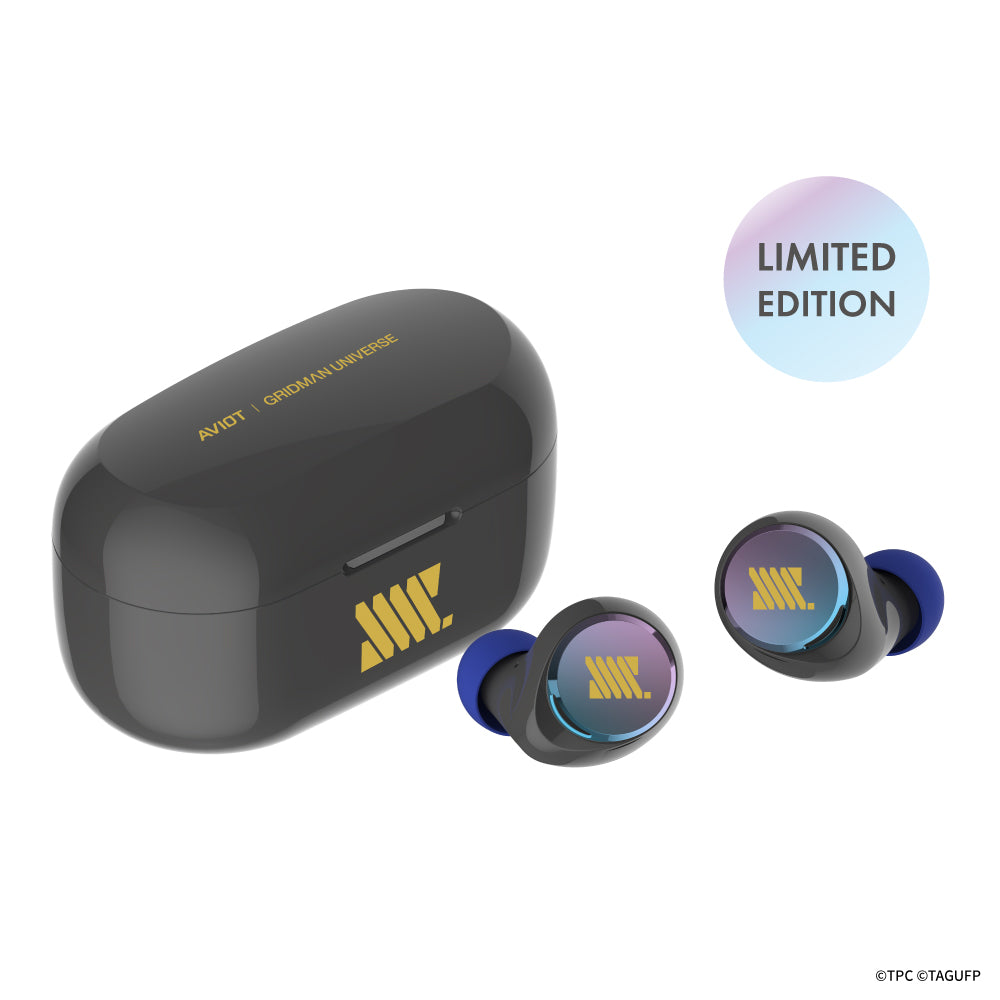AVIOT TE-V1R-GMT｜グリッドマン ユニバースコラボ完全ワイヤレス