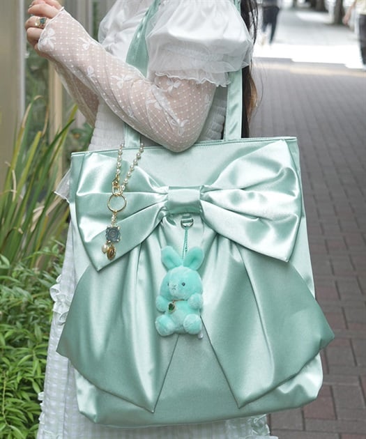 タテ型ビッグリボントート | axes femme | axes femme online shop