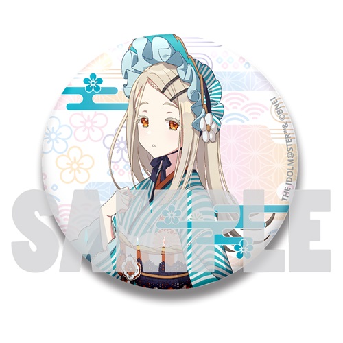 学園アイドルマスター 缶バッジ 晴れ着ver. 篠澤 広