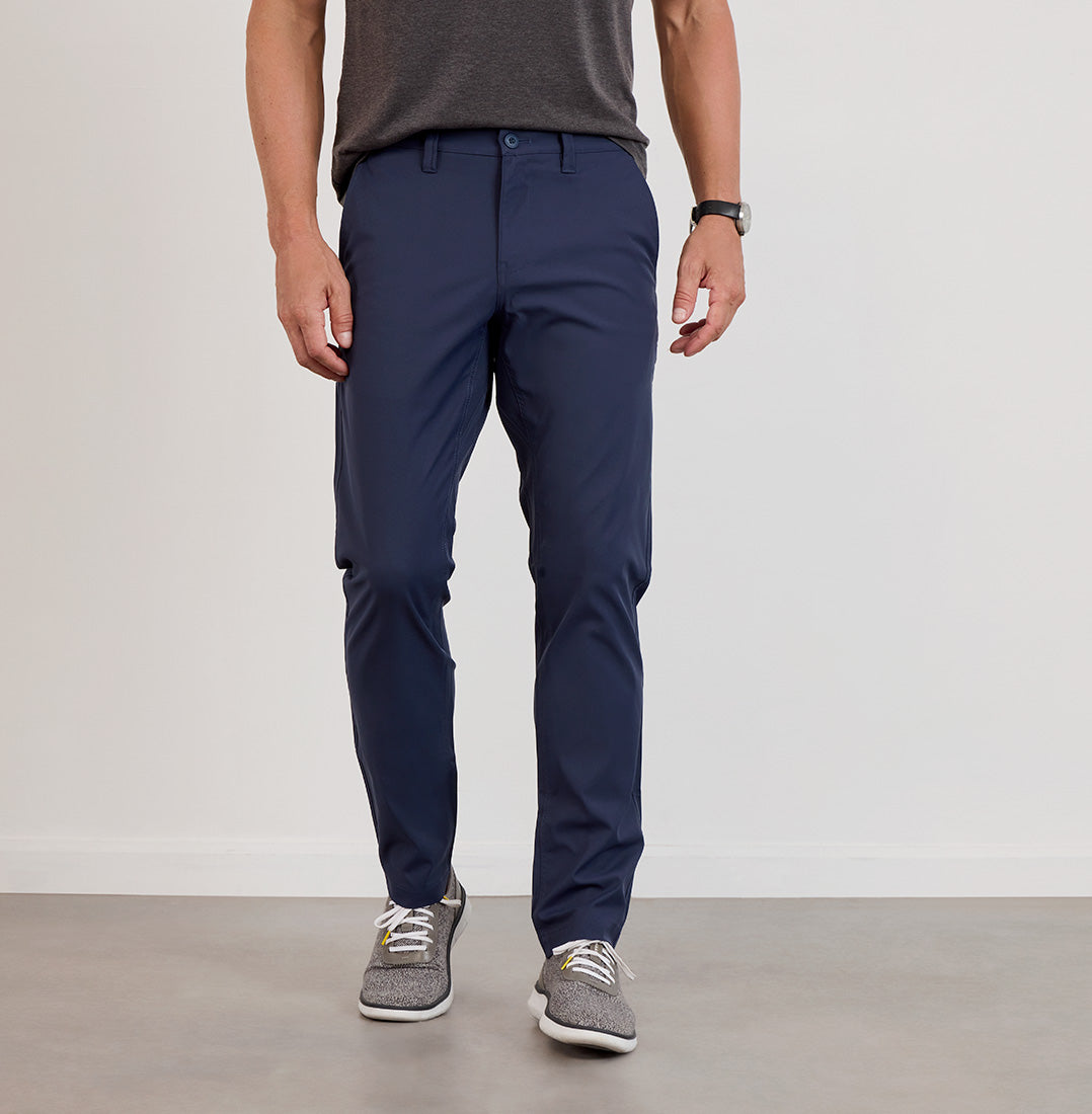 The Ultimate Navy Chinos for Travel | Bluffworks