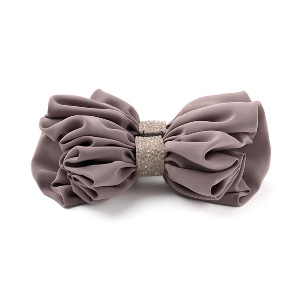 ラフィネリボン バナナクリップ(ピンクベージュ) | バナナクリップ