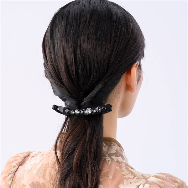 シャインドブリス バナナクリップ(ブラックミックス) | バナナクリップ