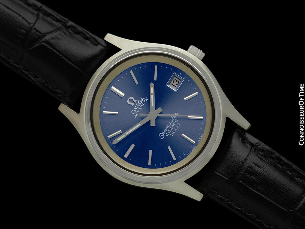 1973 Omega Seamaster Cosmic 2000 Vintage Retro Mens Dive Watch