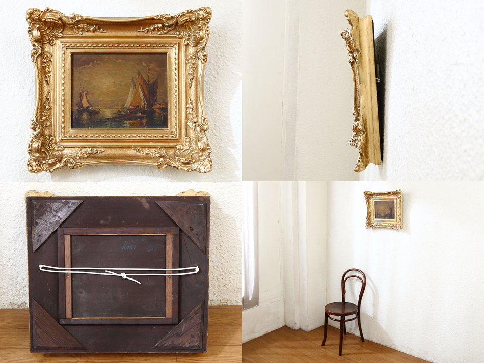 Vista di Venezia / Oil Painting｜アンティーク家具・照明の専門店