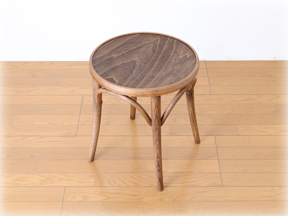 トンTON ベントウッドスツール No60 アーチレッグArch leg/ダーク