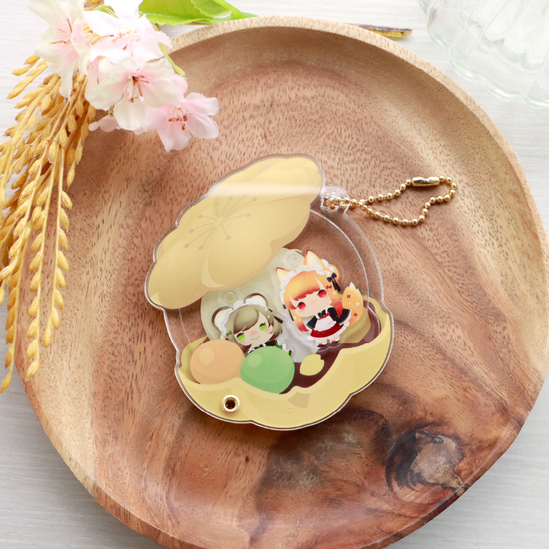 桜最中ミニアクリルフレーム むらさき芋| FUKUYA ONLINE フクヤオンライン