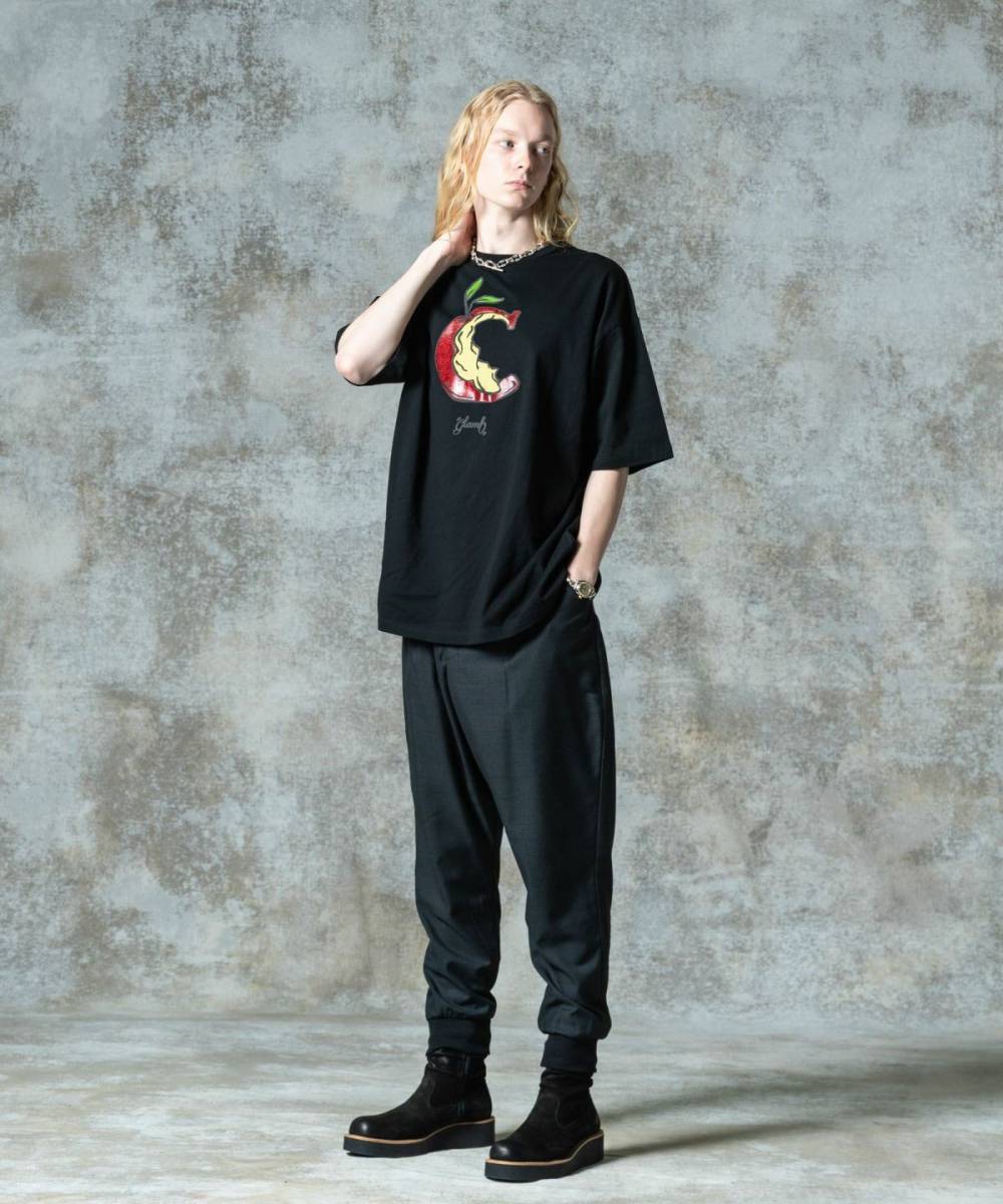 予約商品】glamb(グラム)GB0325/P02 : Deformed Jogger Pants / デ