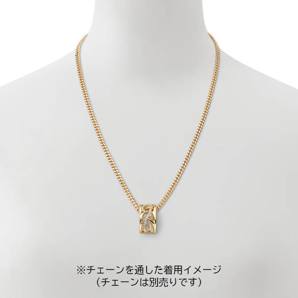 K18イエローゴールド ダイヤモンド ペンダントトップ | 高品質 金