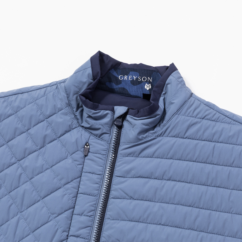 GO/LOOK!（ゴルック）｜GREYSON YUKON X_LITE VEST / VINTAGE INDIGO