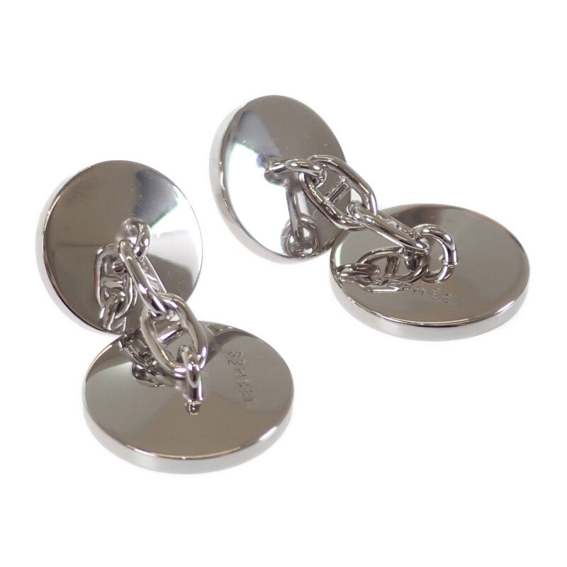 エルメス HERMES アヴァ カフリンクス カフス メタル ブラック