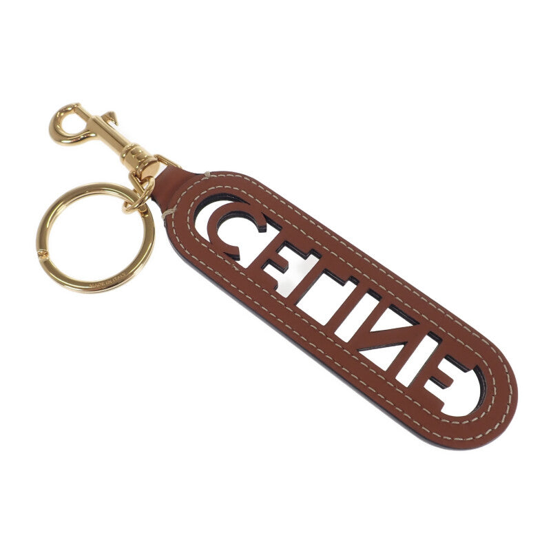 セリーヌ CELINE パンチング キーリング チャーム ロゴ 49I733DSD.04LU