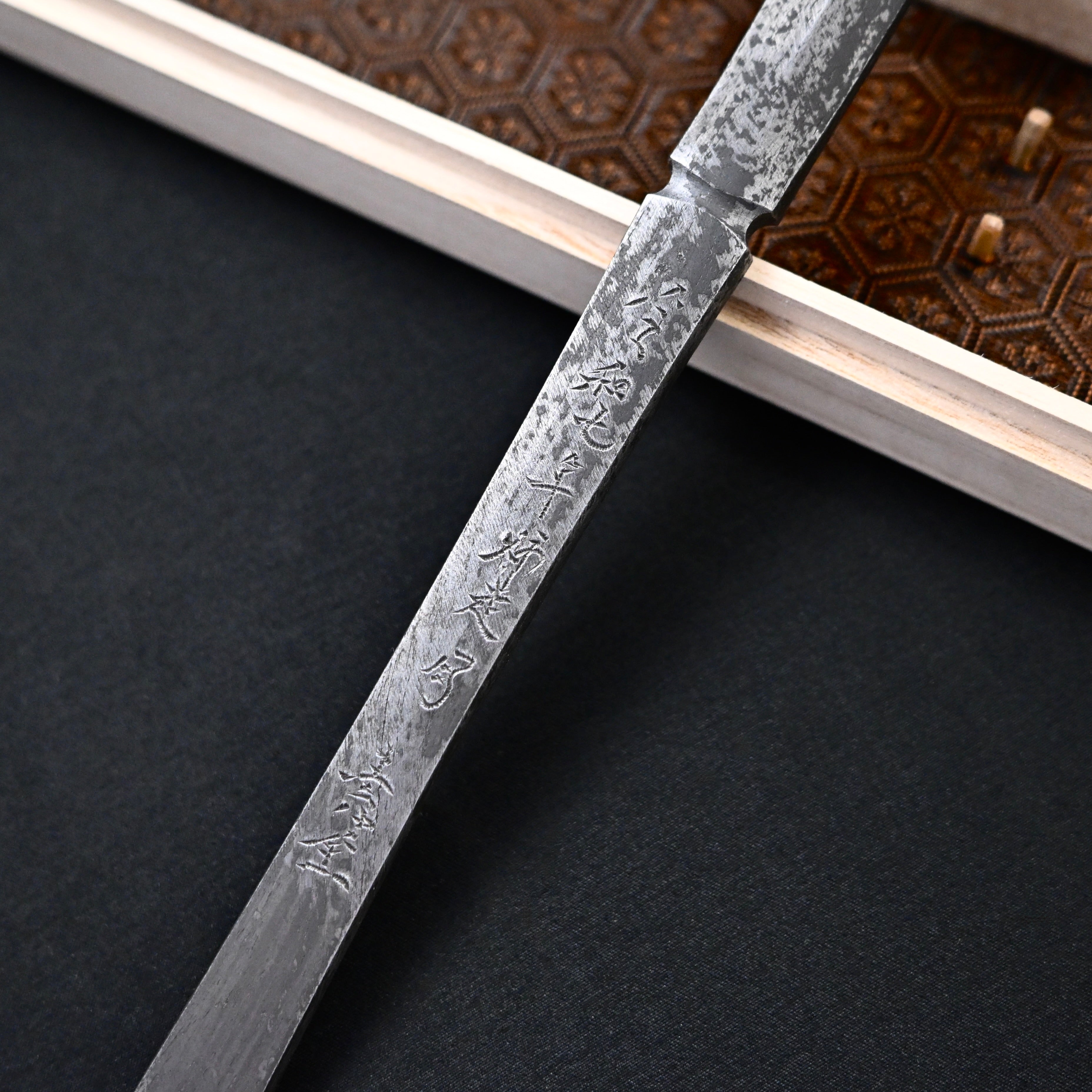 Kensaki by Sozen Carving 圣代無邪触 素全作 剣先小刀 15mm