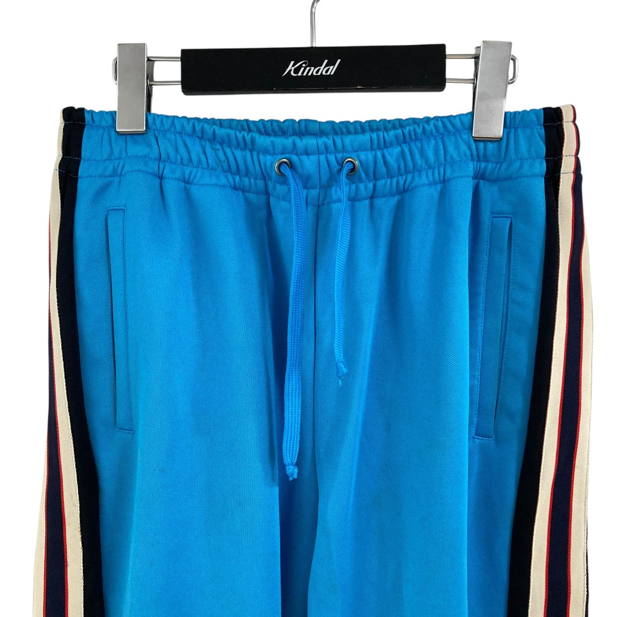 GUCCI(グッチ) サイドライントラックパンツ 496911 X9L08 スカイブルー