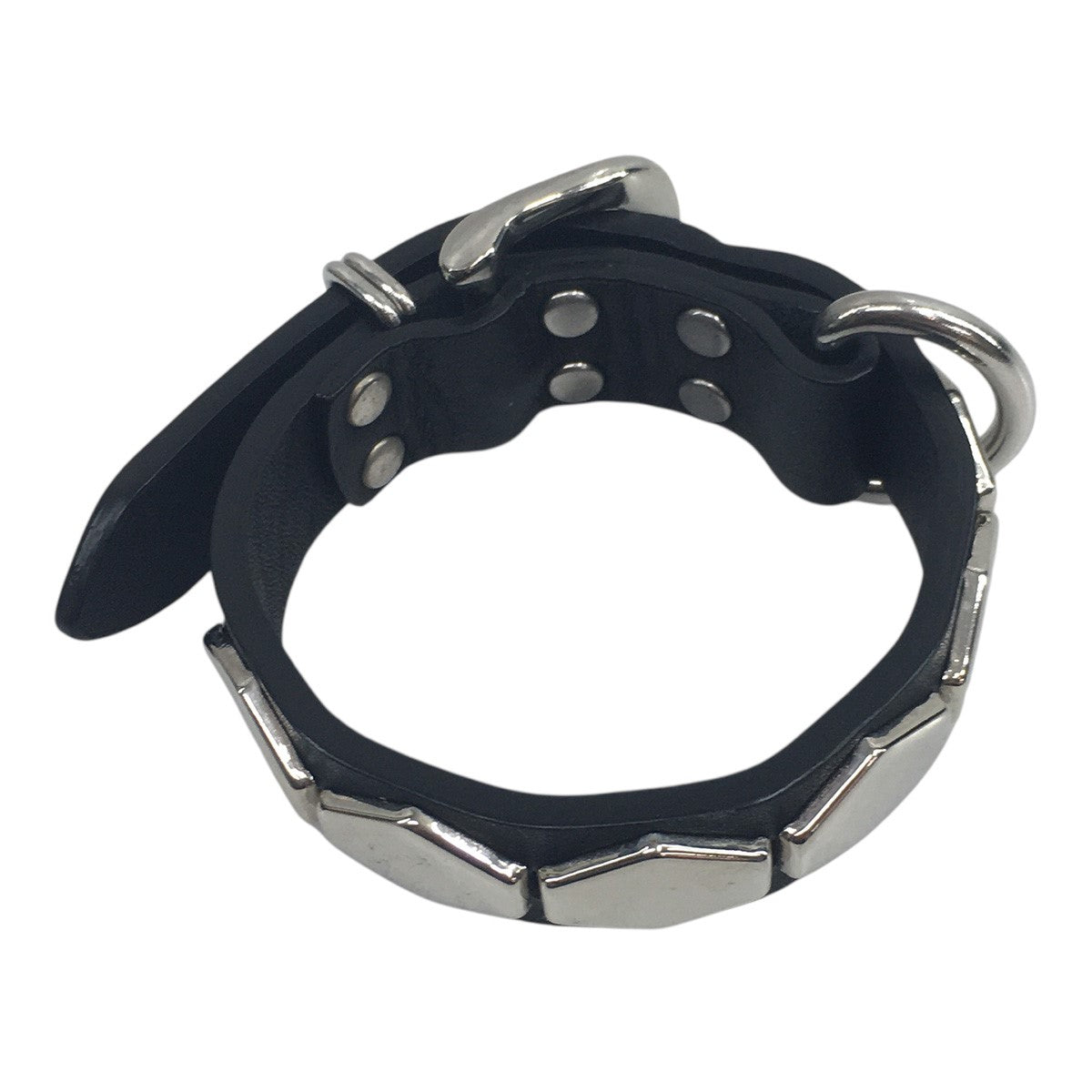 UNDERCOVER(アンダーカバー) 25SS Cowhide leather bracelet -Hexagon