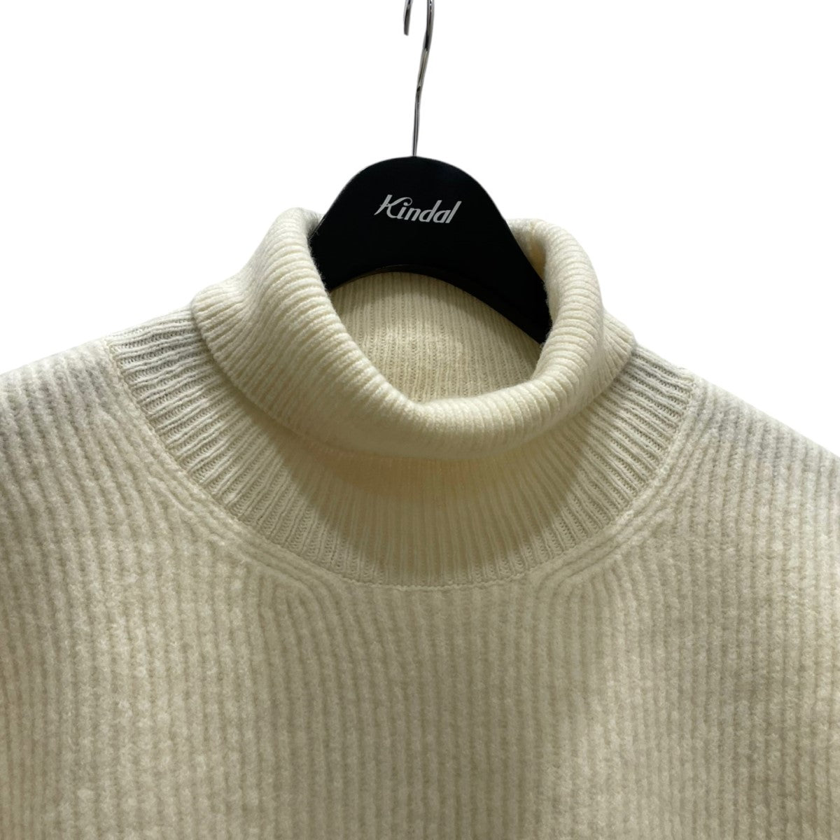 AURALEE(オーラリー) Milled French Merino Rib Knit Turtle フレンチ