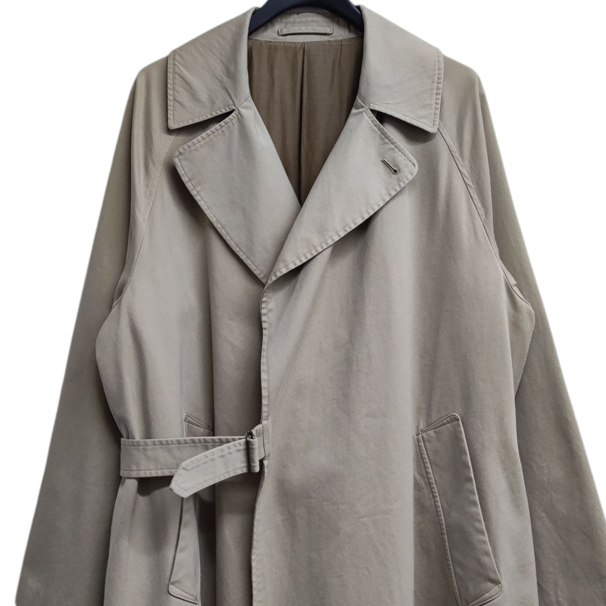 COMOLI(コモリ) 2021SS ウォッシュド タイロッケンコート T01-04002