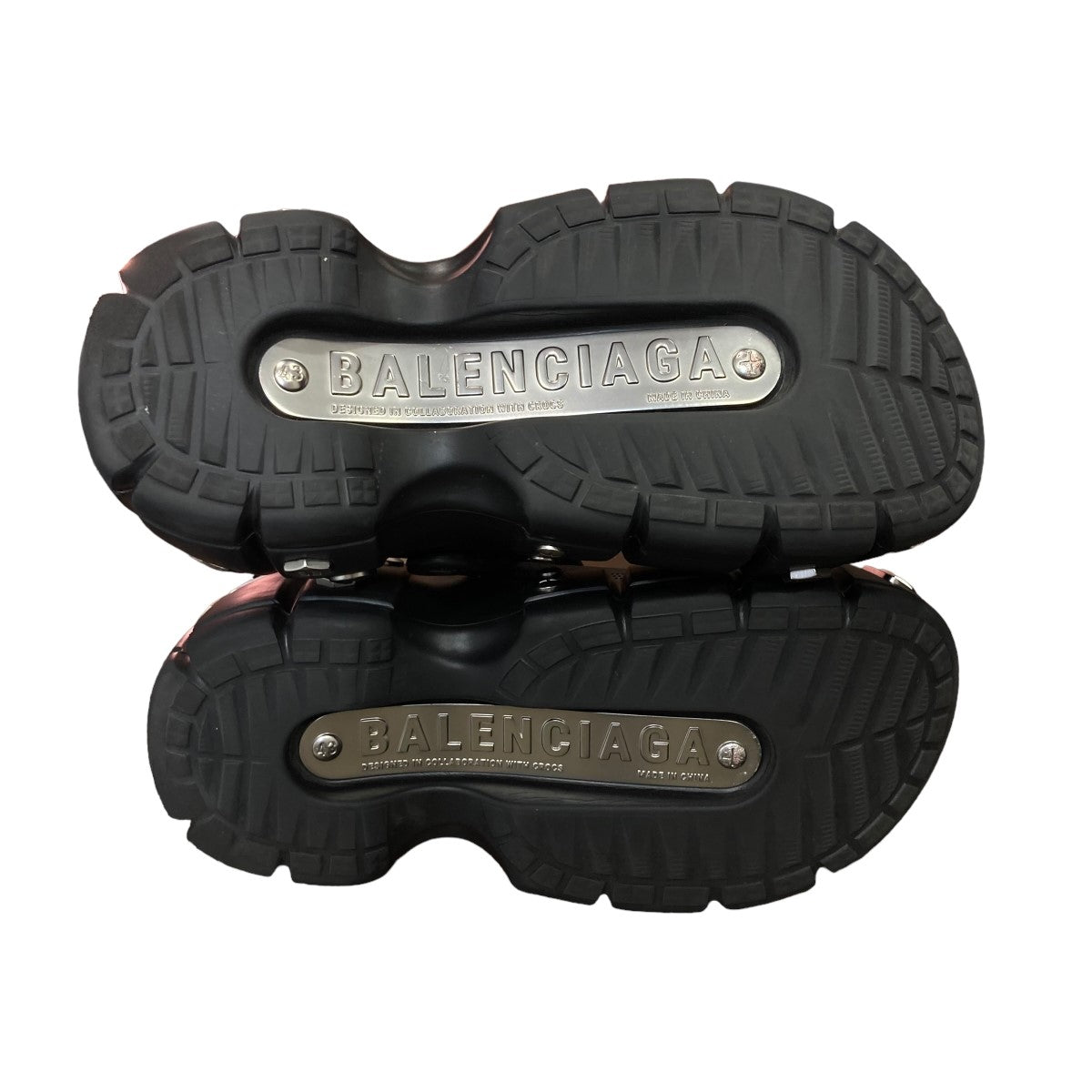 BALENCIAGA×crocs HardCrocs Sandalハードクロックスサンダル ブラック