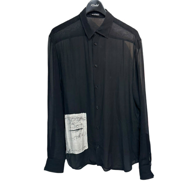 ANN DEMEULEMEESTER(アンドゥムルメステール) 25SSANDRE CLASSIC SHIRT