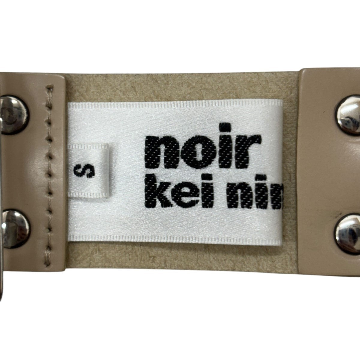 noir kei ninomiya(ノワールケイニノミヤ) 22SSサテン リボンハーネス