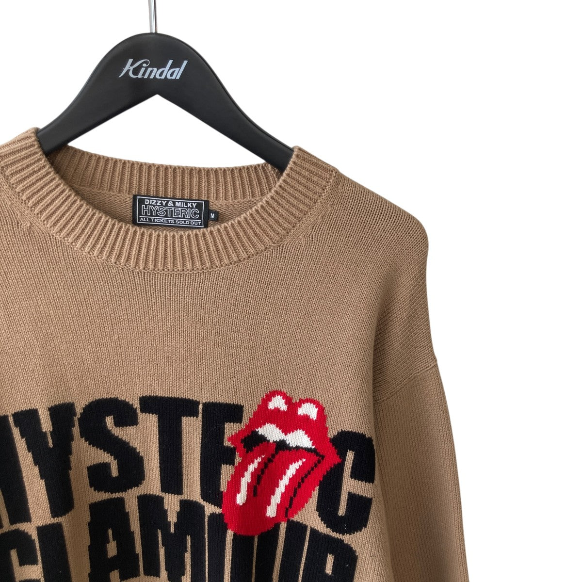 Hysteric Glamour(ヒステリックグラマー) LOGO＆TONGUEニット02243NS16