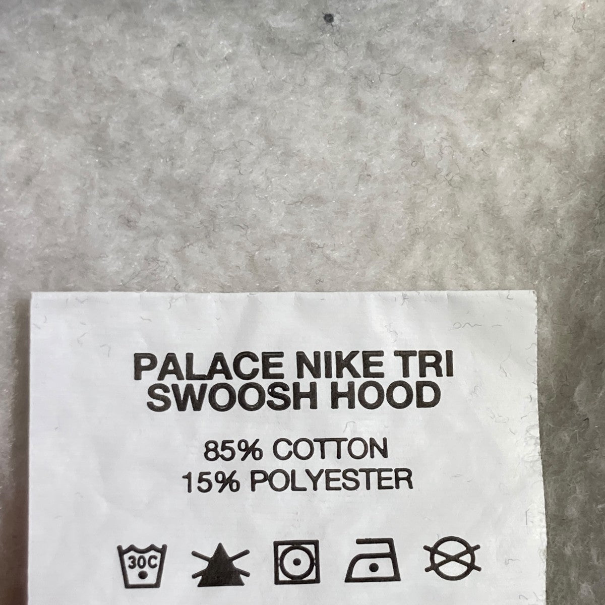 PALACE×NIKE PALACE NIKE TRI SWOOSH HOODパーカー ライトグレー